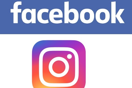 facebook and instagram logos
